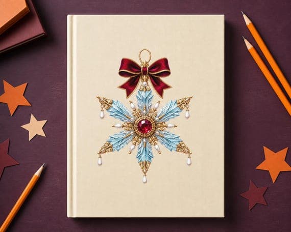 Retro Christmas Ornament PNG Bundle