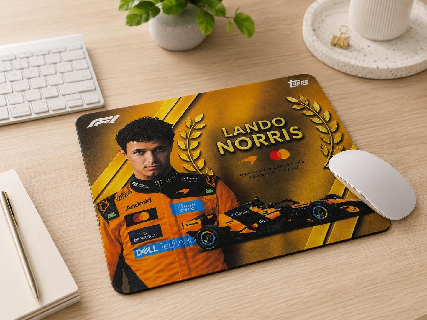 Lando Norris McLaren F1 Racing Mouse Mat