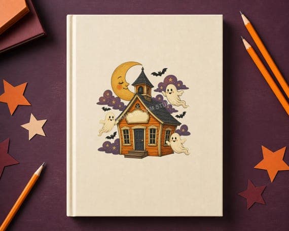 Retro Teacher Halloween Clipart Bundle