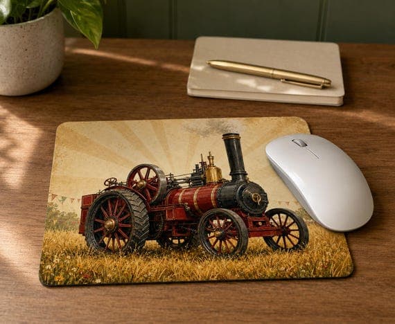 Traction Engine Mouse Mat