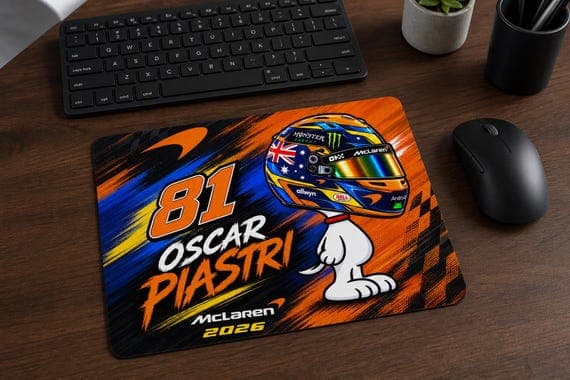 2026 F1 Driver Mouse Mat