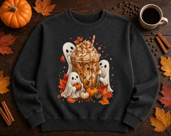 Autumn Coffee PNG Bundle