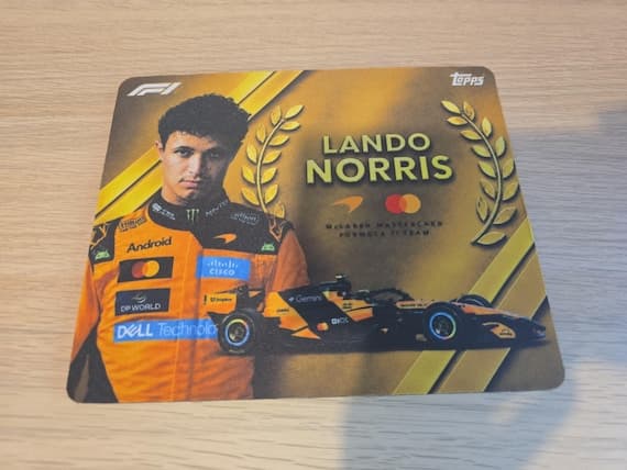 Lando Norris McLaren F1 Racing Mouse Mat