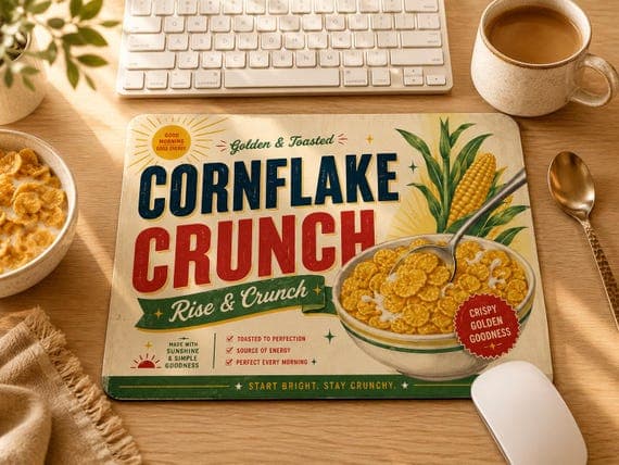 Cornflake Crunch Mouse Mat