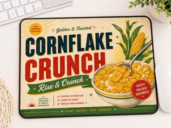 Cornflake Crunch Mouse Mat