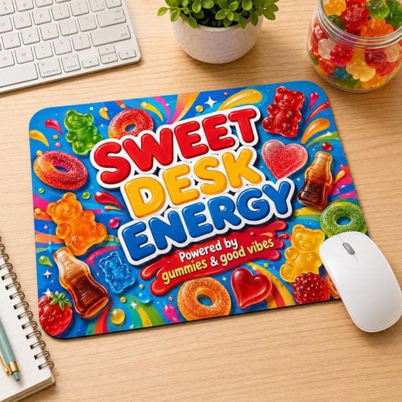 Sweet Desk Energy Mouse Mat