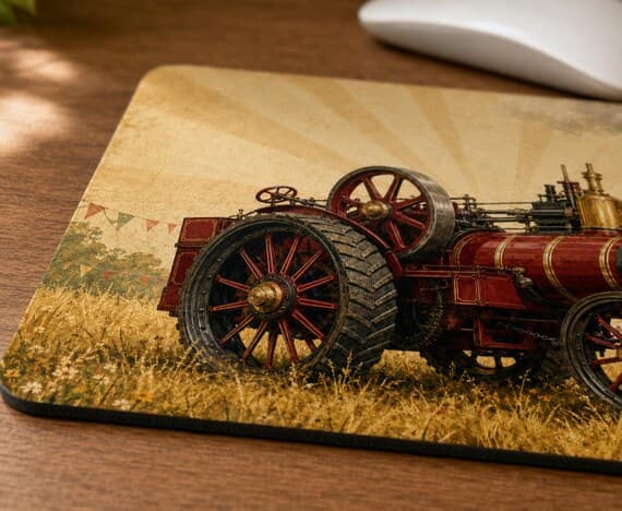 Traction Engine Mouse Mat