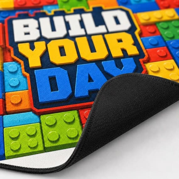 Build Your Day Mouse Mat