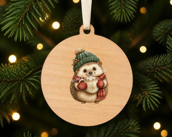 Woodland Christmas Animals Clipart