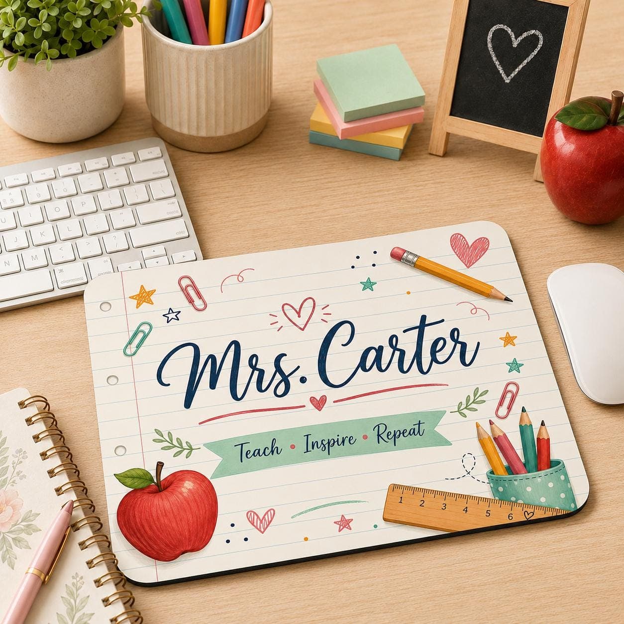 Personalised Teacher Mouse Mat