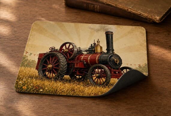 Traction Engine Mouse Mat