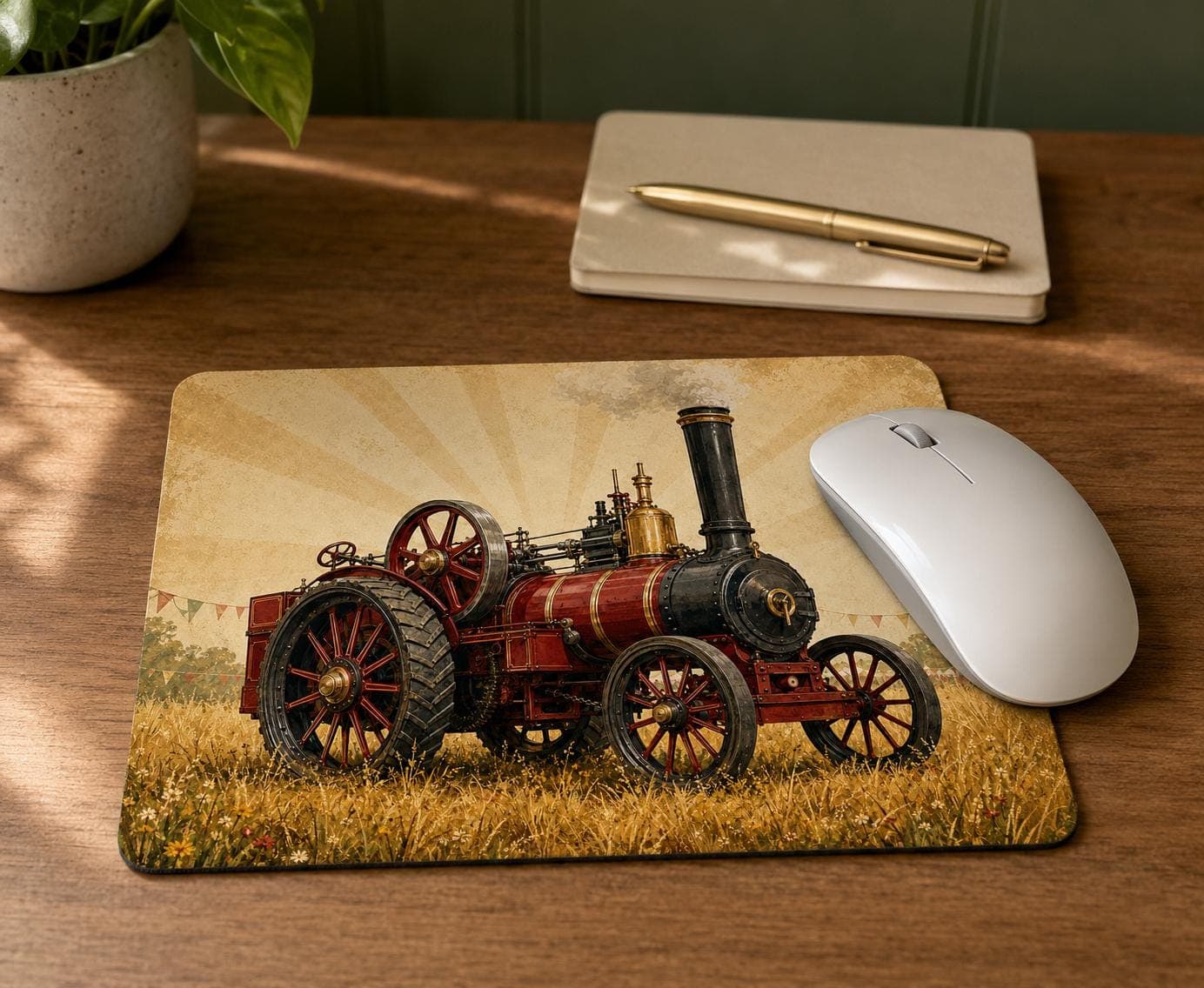 Traction Engine Mouse Mat