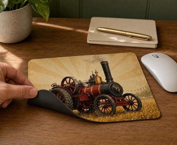Traction Engine Mouse Mat