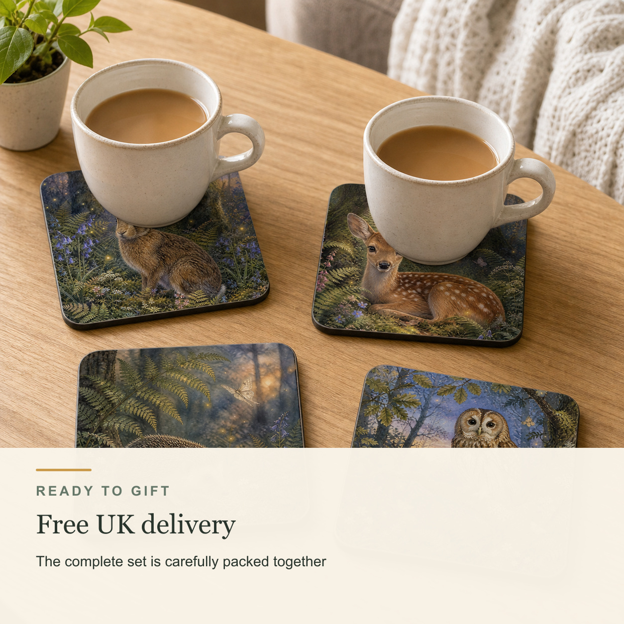 Twilight Wildwood coaster set with free UK delivery information